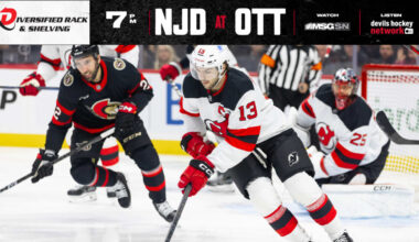 Devils Look to End Slide in Canada's Capital | PREVIEW