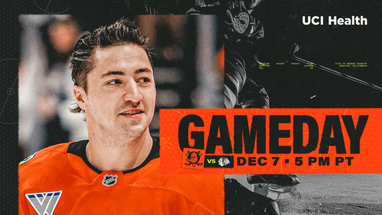 Ducks Host Bedard, Blackhawks at Honda Center 