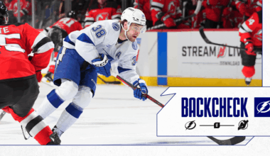 The Backcheck: Lightning scorefest continues with 8-4 win in New Jersey