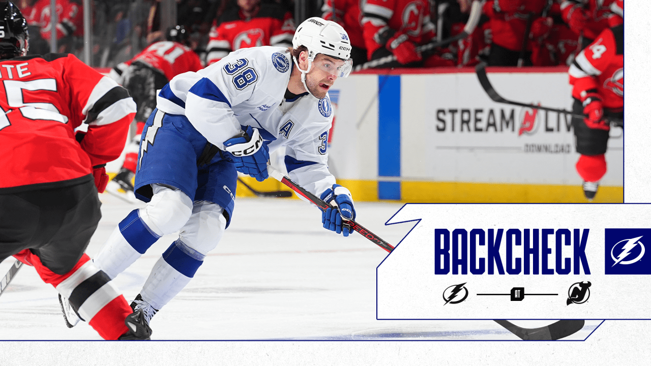 The Backcheck: Lightning scorefest continues with 8-4 win in New Jersey