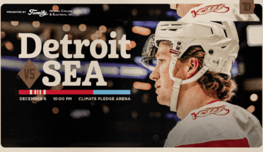 PREVIEW: Red Wings in Seattle for Saturday showdown against the Kraken  