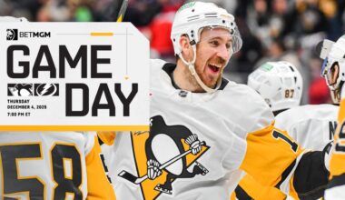 Game Preview: 12.04.25 at Tampa Bay Lightning