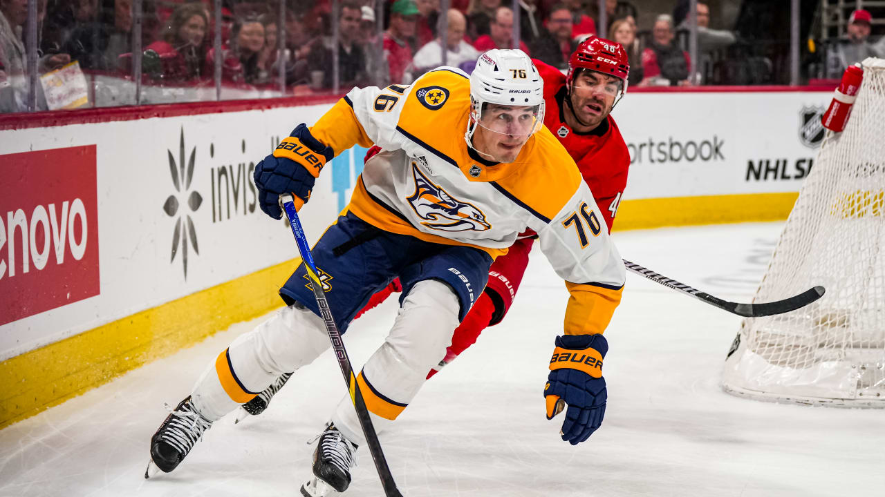 GAME DAY: Preds at Hurricanes, December 6