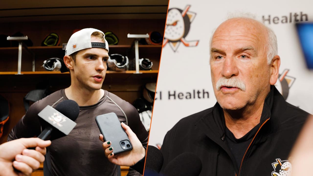 Morning Skate 12.3.25: Interviews | Anaheim Ducks