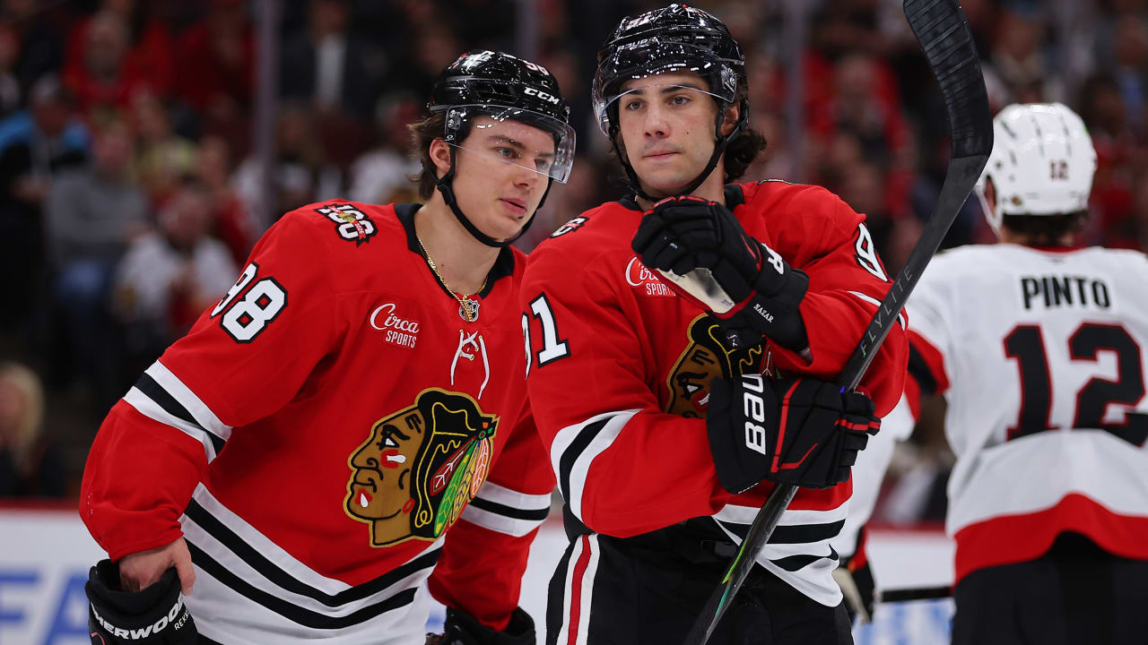 Bedard, Nazar have developed strong bond with Blackhawks since being drafted