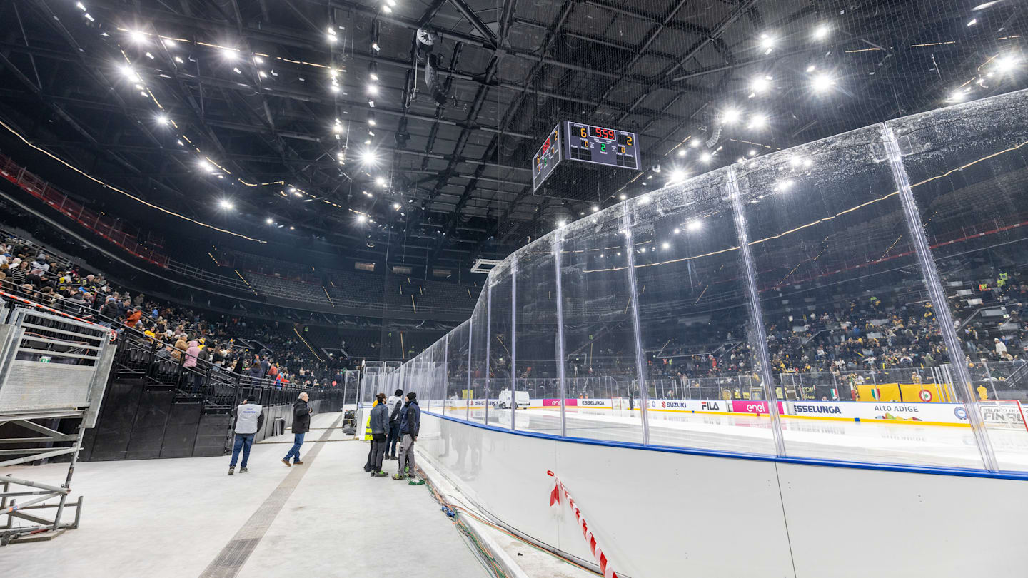 The Inauguration And Test Event In Santagiulia Ice Hockey Arena Of Milano Cortina 2026 Winter