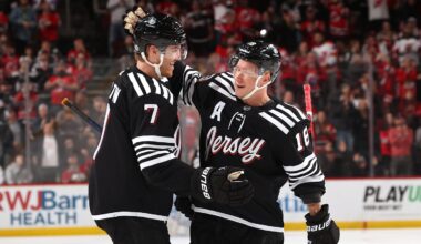 Vancouver Canucks v New Jersey Devils