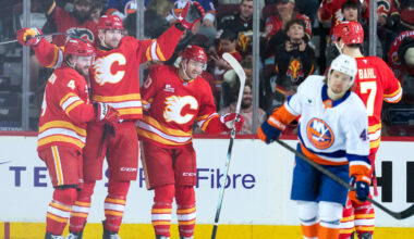New York Islanders v Calgary Flames