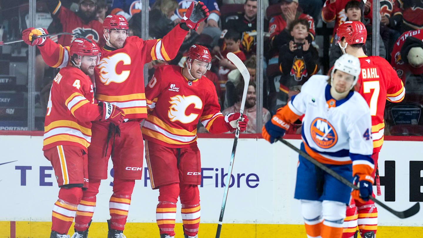 New York Islanders v Calgary Flames