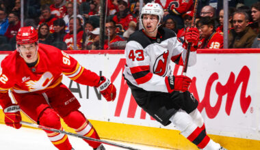 New Jersey Devils v Calgary Flames