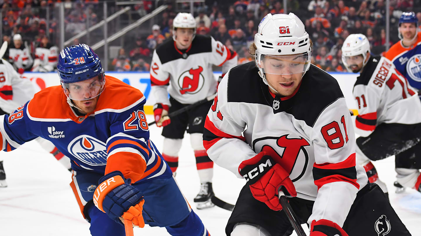 New Jersey Devils v Edmonton Oilers
