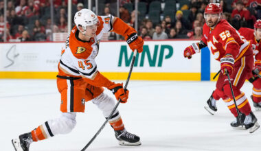 Anaheim Ducks v Calgary Flames