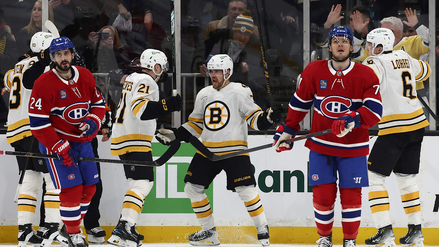 Montreal Canadiens v Boston Bruins