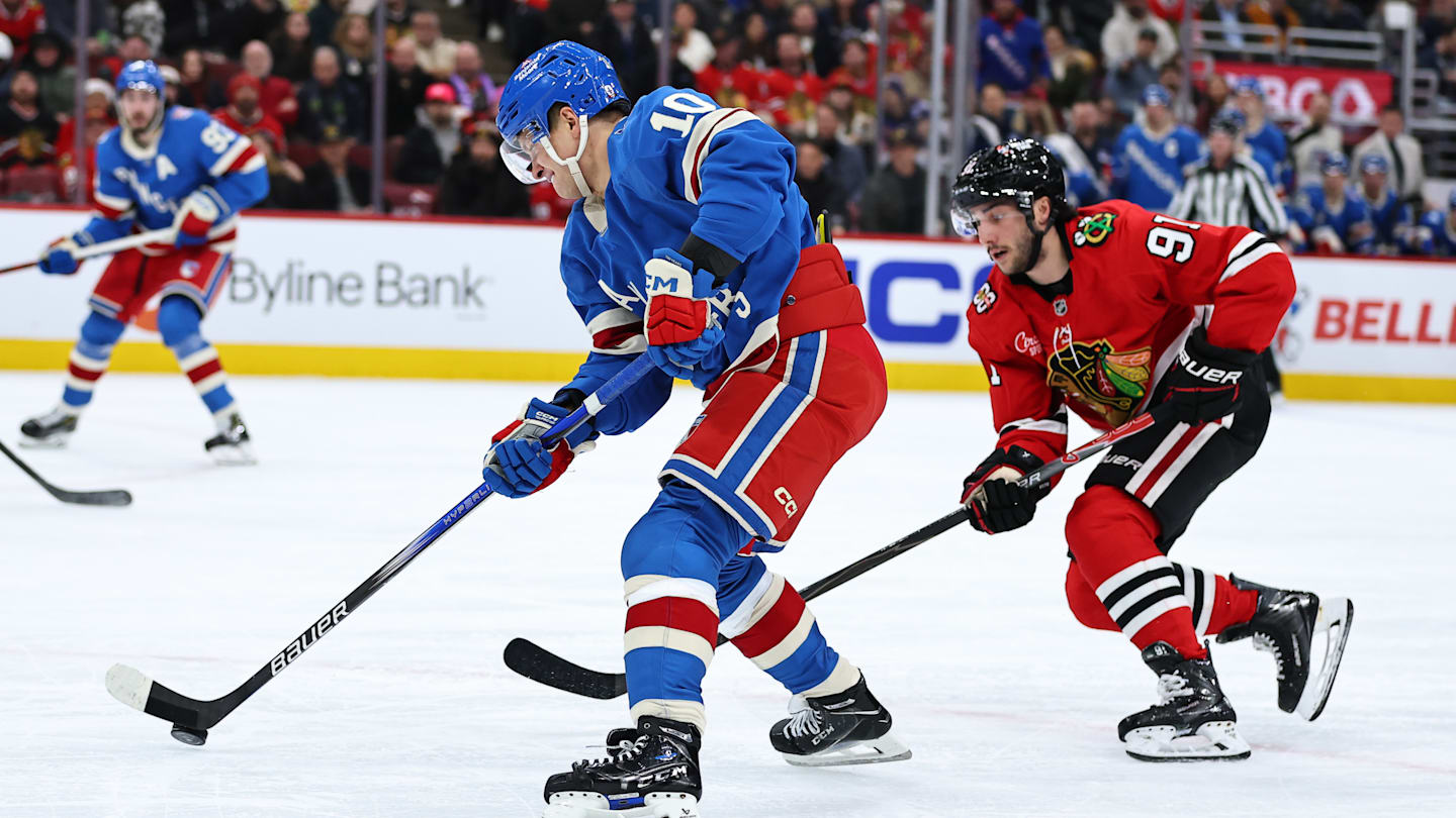 NHL: DEC 10 Rangers at Blackhawks