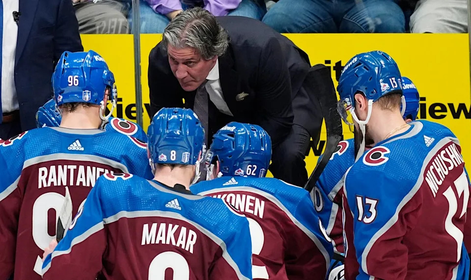 Coach Jared Bednar insisted Nichushkin was left out of the team as a precaution after his car accident (Copyright 2024 The Associated Press. All rights reserved.)