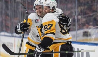 Penguins jump Oilers early to close back-to-back