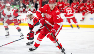 Copp scores in OT, lifts Red Wings to 4-3 win over Hurricanes after retiring Sergei Fedorov’s jersey | News, Sports, Jobs