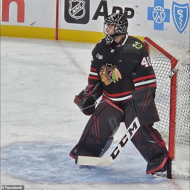 One Friday night, the 45-year-old received the call up from the Chicago Blackhawks
