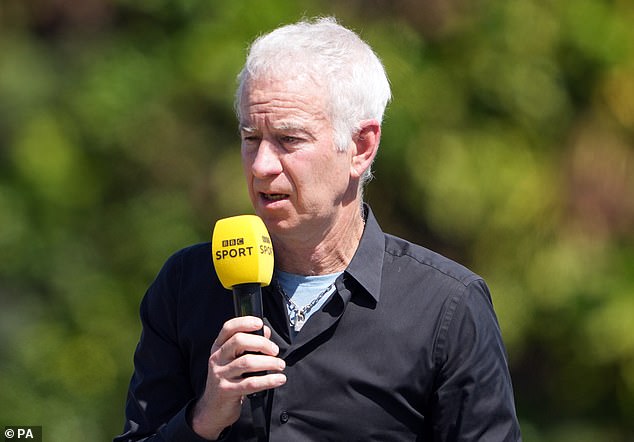 John McEnroe took a break from calling the Australian Open to bemoan the New York Rangers