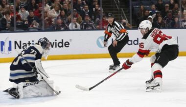 Devils rally past Blue Jackets with 3 third-period goals