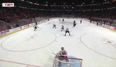 Fabian Zetterlund with a Goal vs. Washington Capitals