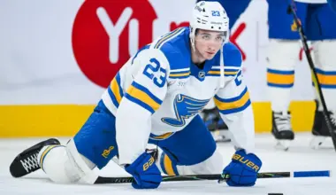 Logan Mailloux's struggles in St. Louis are making the Canadiens-Blues trade look one-sided