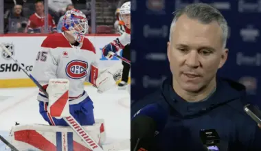 Martin St-Louis sends a clear message about Samuel Montembeault after Florida win