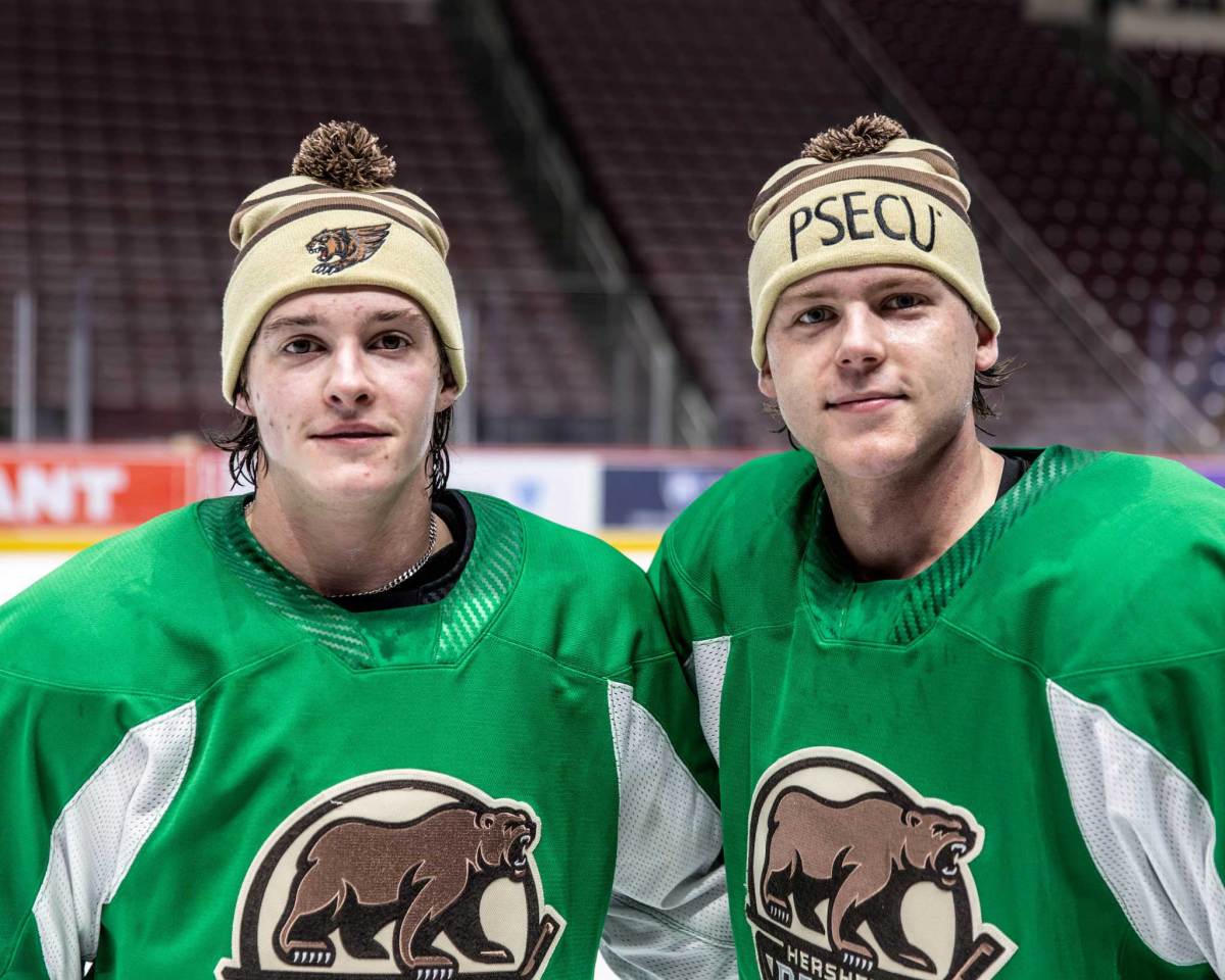 Hershey Bears giving away Screaming Bear beanies to first 5,000 fans at tonight’s game