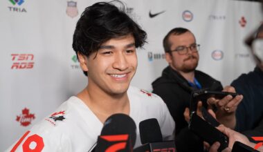 Zayne Parekh is having an all-time performance for Team Canada