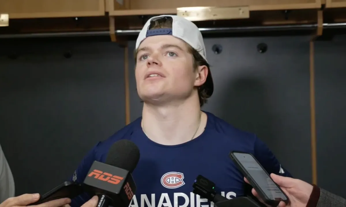 Cole Caufield opens up after being left off Team USA's Olympic roster