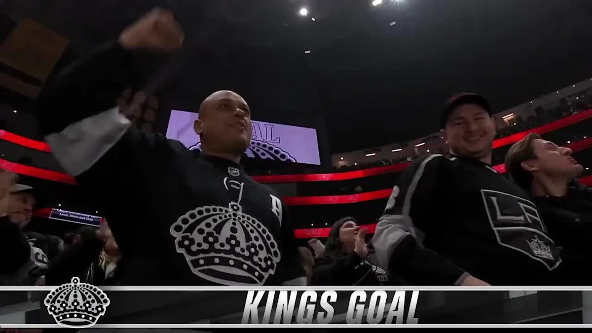 Adrian Kempe with a Goal vs. Minnesota Wild