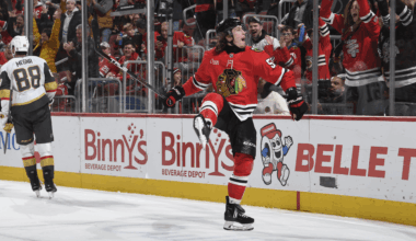 RECAP: Bertuzzi powers Blackhawks to victory over Vegas with hat trick