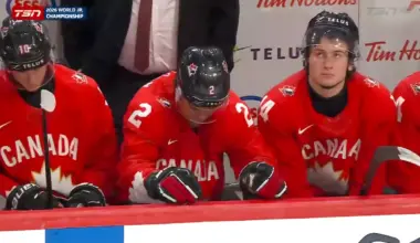 We finally know what Michael Hage's teammate yelled on the bench after Team Canada's loss