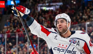 NHL Injury Update: Tom Wilson listed day-to-day for Washington Capitals after lower-body issue | NHL News