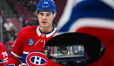 Juraj Slafkovsky reveals he was involved in a car accident earlier this season