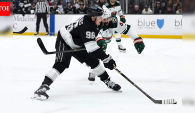 Andrei Kuzmenko shines as Los Angeles Kings defeat Minnesota Wild in NHL match | NHL News