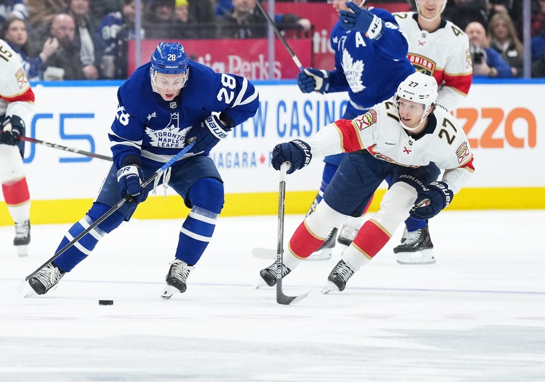 Maple Leafs post wire-to-wire win over struggling Panthers