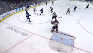 Jake Guentzel with a Powerplay Goal vs. Colorado Avalanche