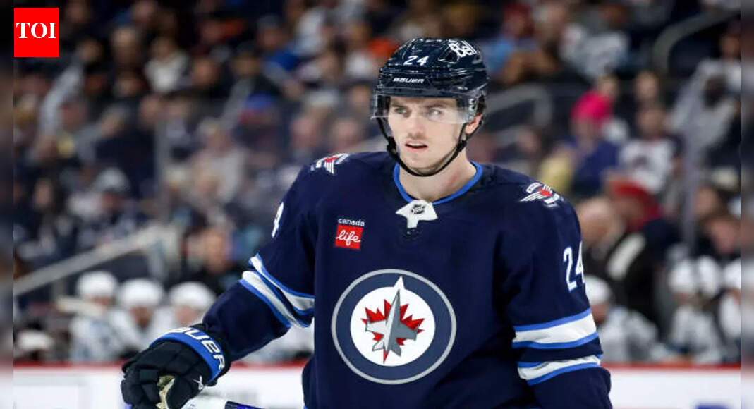 Haydn Fleury stretchered off, hospitalized after scary first-period hit involving Keegan Kolesar in Jets’ loss to Golden Knights | NHL News