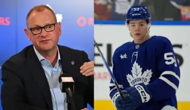 Brad Treliving proposed a trade package that included Easton Cowan to the St. Louis Blues