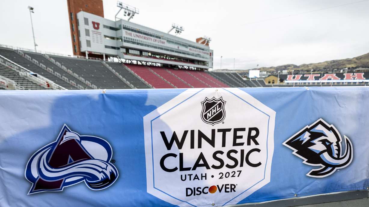 Olympic 'dry run'? Utah Mammoth to host outdoor Winter Classic at Rice-Eccles Stadium