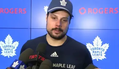 What Auston Matthews said after the Maple Leafs' win over the Panthers