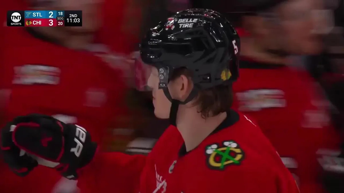 Connor Murphy with a Goal vs. St. Louis Blues