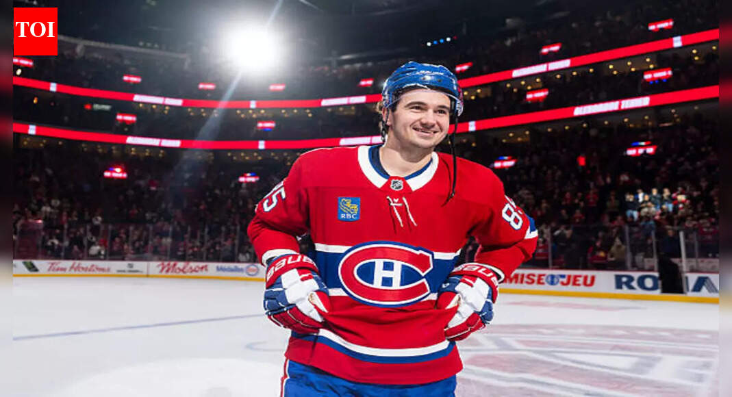 Alexandre Texier reaches 100-point milestone as Montreal Canadiens Beat Flames 4-1 in recent win | NHL News