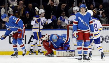 Rangers' home woes continue in loss to Sabres