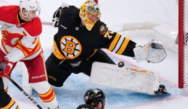 Bruins dominate Flames 4-1 to start homestand, Calgary loses 4th straight