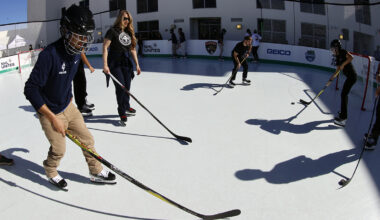 Panthers unveil synthetic ice rink for students at SLAM Miami school – NBC 6 South Florida