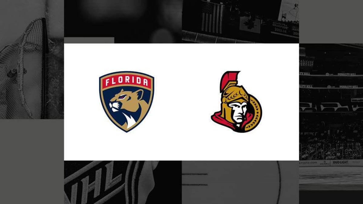How to watch Panthers vs. Senators: TV channel and streaming options for January 10