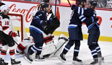 Tanner Pearson’s third-period goal leads Winnipeg Jets past New Jersey Devils 4-3