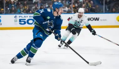 Vancouver Canucks coach Adam Foote shakes up the lineup right before matchup with Montreal Canadiens